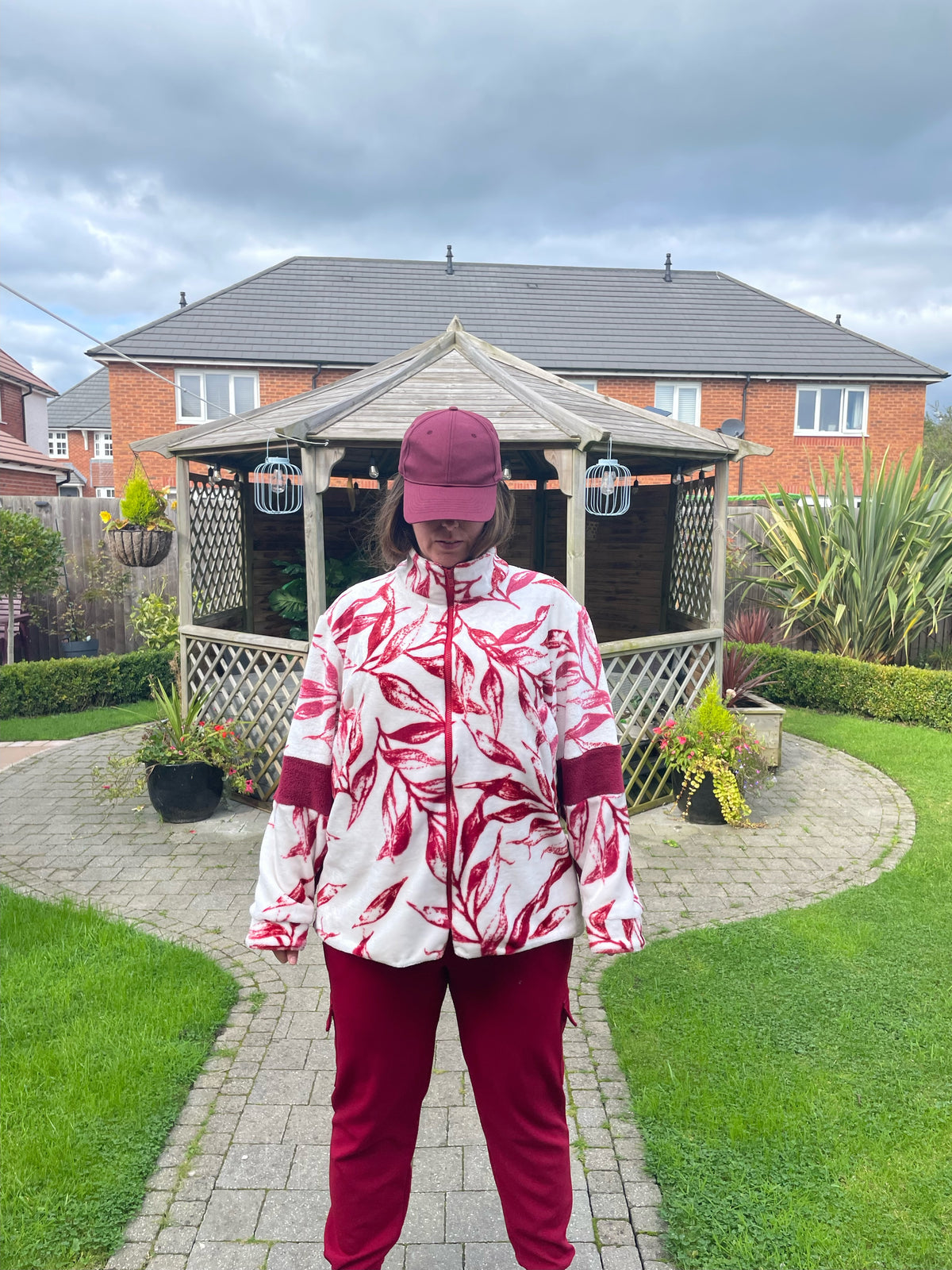 Burgundy Fleece