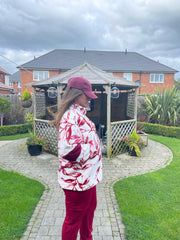 Burgundy Fleece