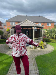Burgundy Fleece
